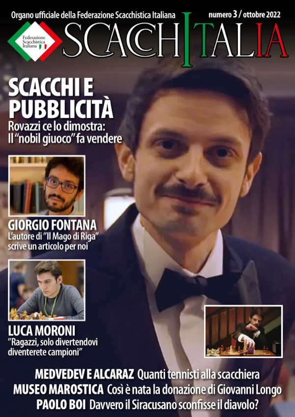 Copertina ScacchItalia 2022/3